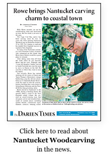 Click here to read about Nantucket Woodcarving in the news.